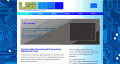 Desktop Screenshot of lsi-controls.com