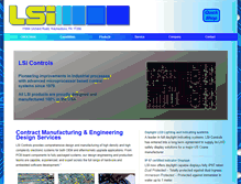 Tablet Screenshot of lsi-controls.com